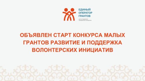 Объявлен старт конкурса малых грантов для развития и поддержки волонтерских инициатив! (Срок приема заявок до 18:30 часов 30 апреля 2026 года)